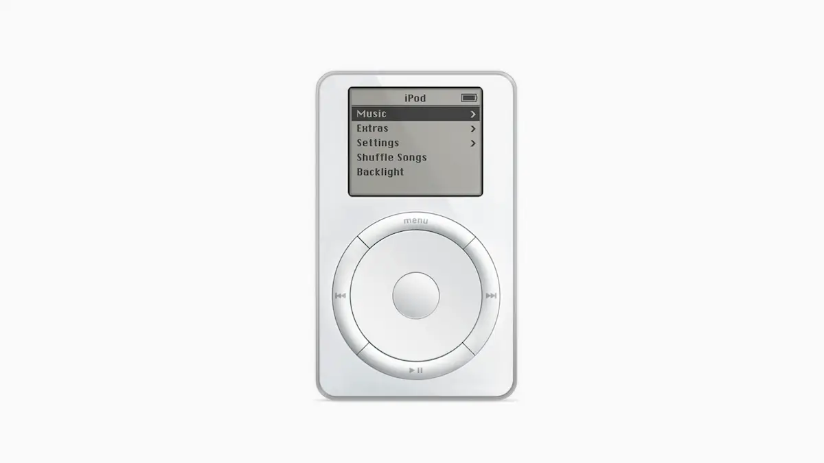 Primul iPod lansat in 10 noiembrie 2001