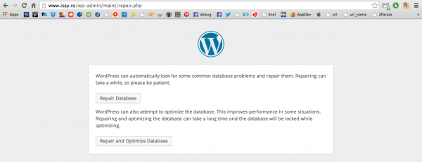 repair database - iSay.ro