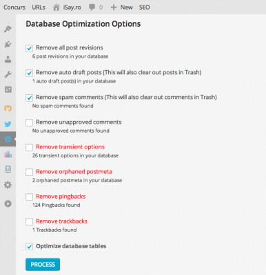wp-optimize - iSay.ro