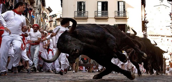 Pamplona tauri festival