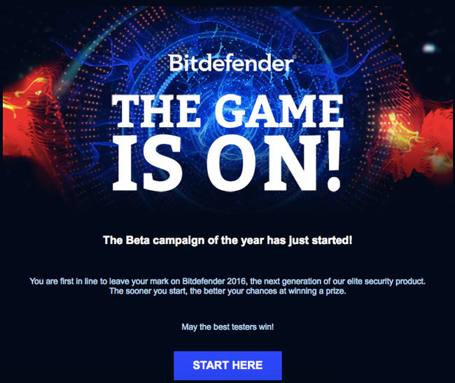 campanie bitdefender