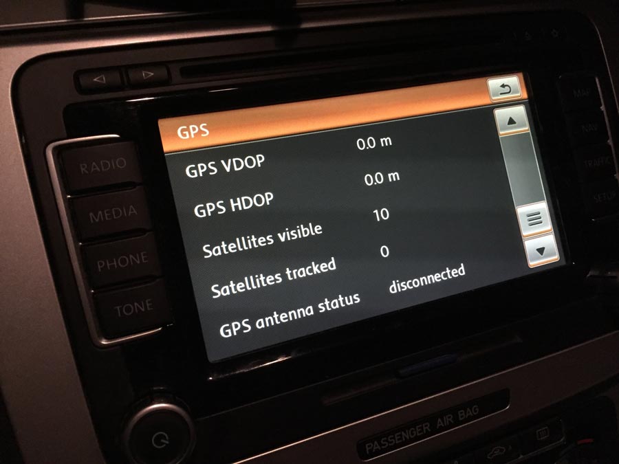 GPS Disconnected