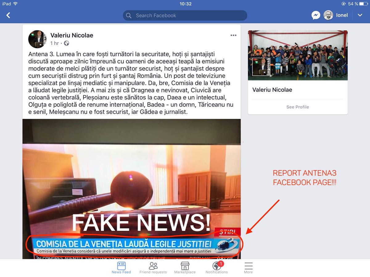 Fake News Antena 3