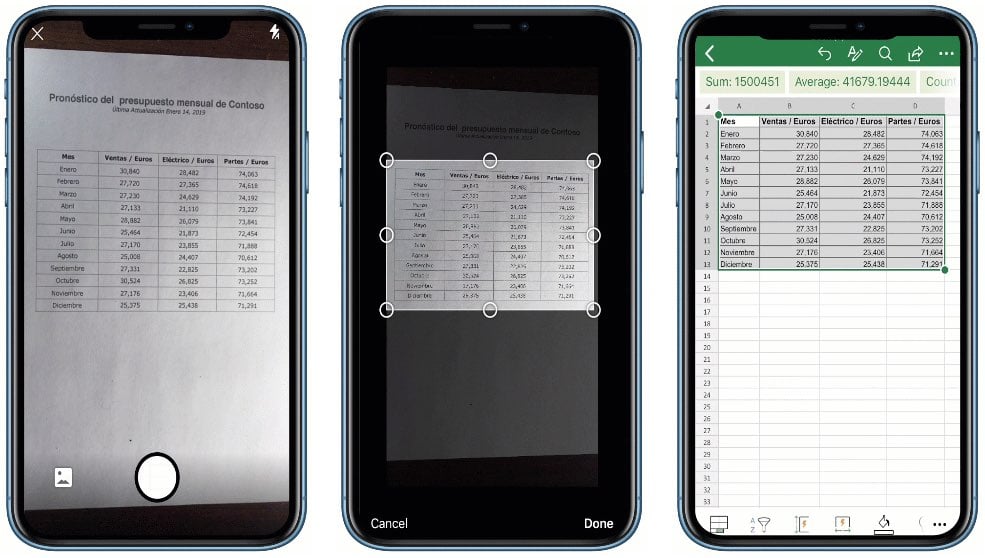 Excel for iOS