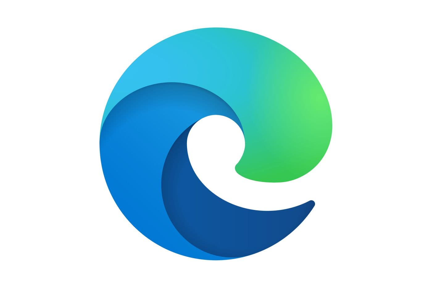 New Microsoft Edge logo