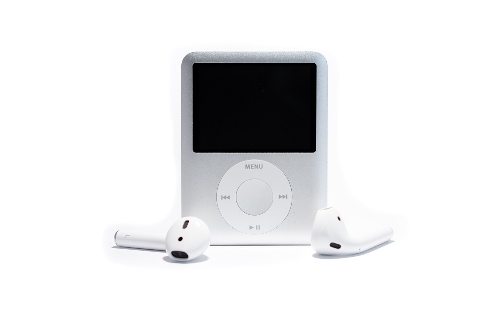 iPod nano fatty with AirPods