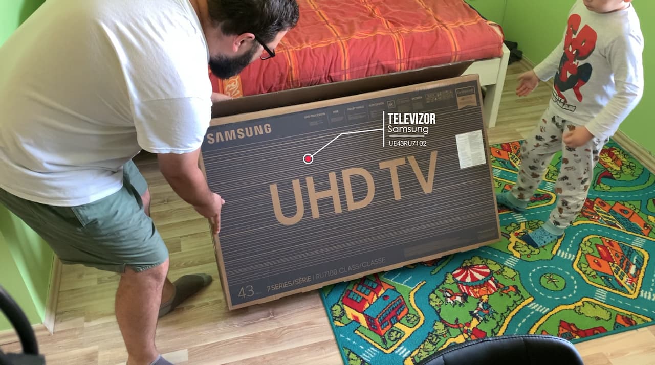 Samsung TV 4K Ultra HD 43RU7102