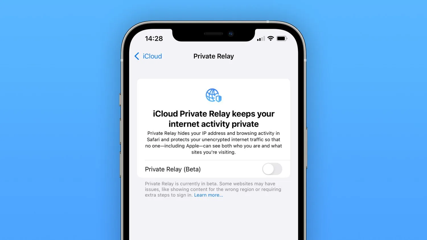 iOS 15 iCloud Private Relay