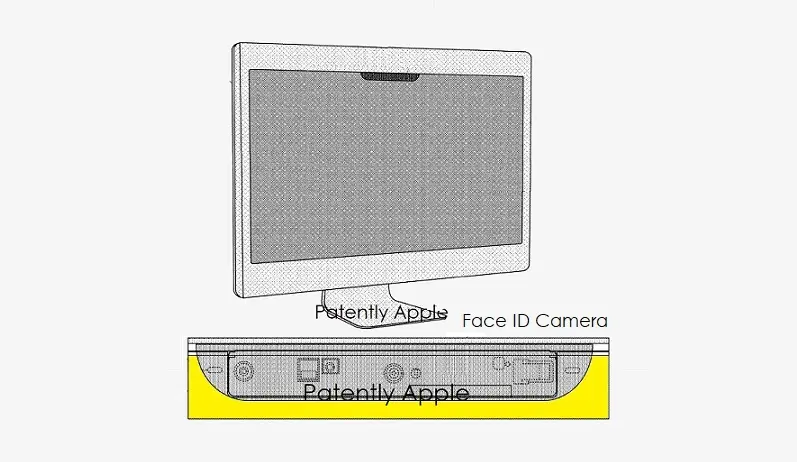 iMac MacBook Face ID Patent