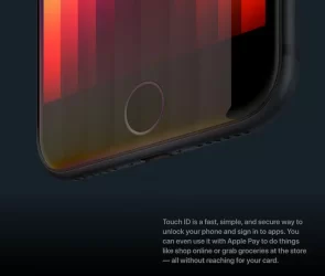 iPhone SE 2022 Touch ID
