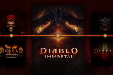 Diablo II si III impreuna cu noua versiune pentru telefoane numita Diablo Immortal