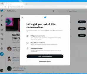 Twitter a lansat Unmention pentru anumiti utilizatori