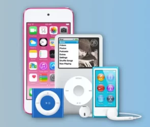 iPod-Classic iPod-Nano iPod-Shuffle iPod-Touch2