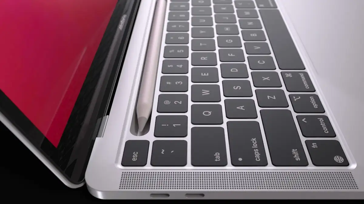 Apple înregistrează un patent pentru un MacBook care folosește Apple Pencil