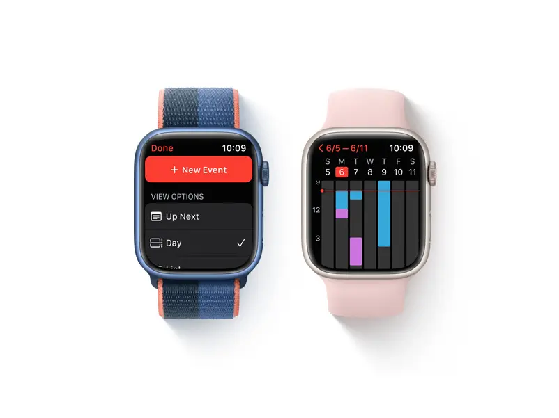 watchOS 9 - Calendar