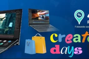 Creators Days reduceri la laptopuri pe siteul ASUS