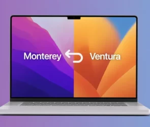 Cum trecem de la macOS 13 Ventura beta la macOS 12 Monterey