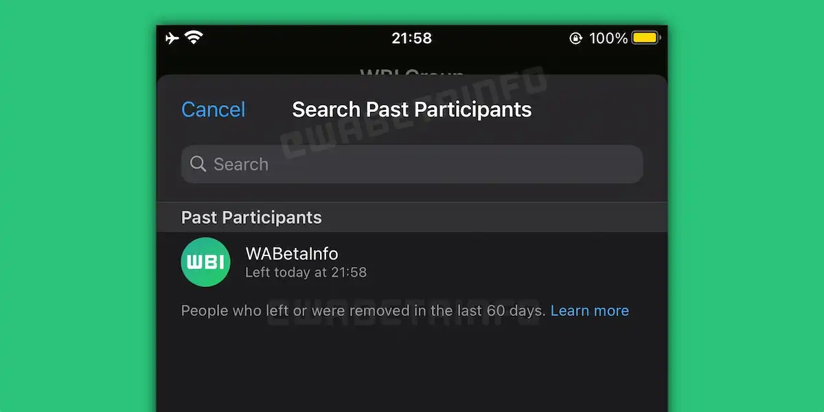 WhatsApp pentru iOS te va lăsa să vezi participanții care au fost înscriși într-un grup chiar dacă nu mai fac parte din el
