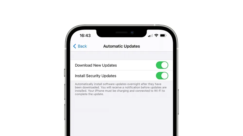 iOS-Security-Automatic-Updates