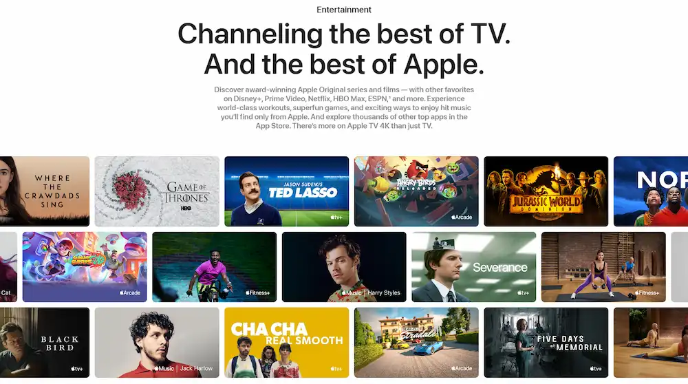 Apple TV 4K Entertainment