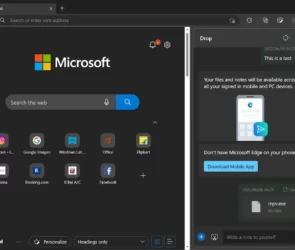 Microsoft introduce transferul de fișiere între Windows și telefon prin Drop, asemănător cu AirDrop a celor de la Apple