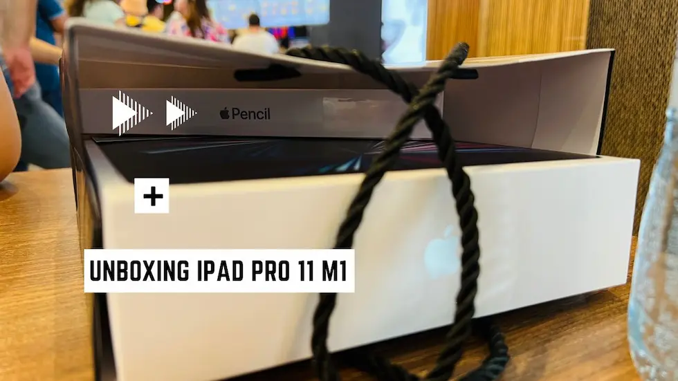 Unboxing iPad Pro M1 11 inch (2021), 128GB, Wifi și Apple Pencil 2