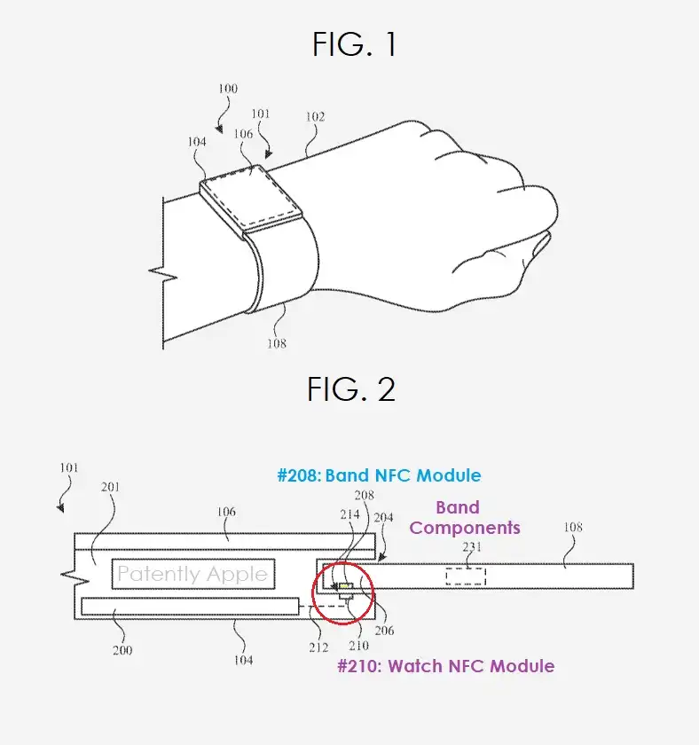 Apple înregistrează un brevet cu cip NFC pentru brățările Apple Watch. La revedere fake-uri