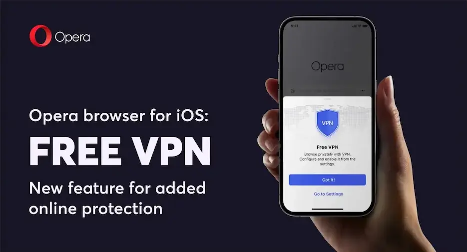 Browserul Opera pentru iOS integrează un VPN gratuit pentru toti utilizatorii