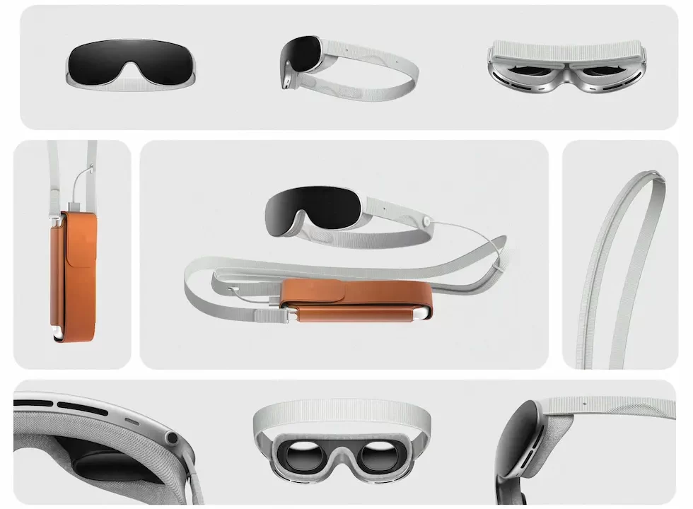 Concept design Apple Glasses AR VR Headset