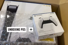 Unboxing PlayStation 5 (PS5) cu extra controller DualSense