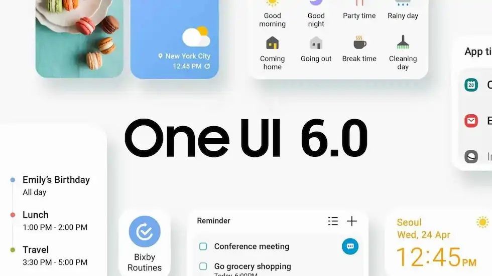 One UI 6.0 va aduce Android 14 pe telefoanele Samsung și integrează Seamless Updates