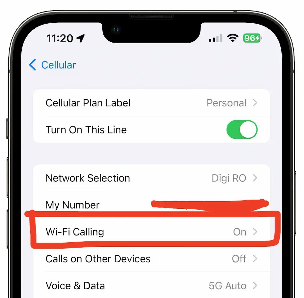 Wi-Fi Calling pe iPhone în rețeaua Digi Mobil începând cu iOS 17