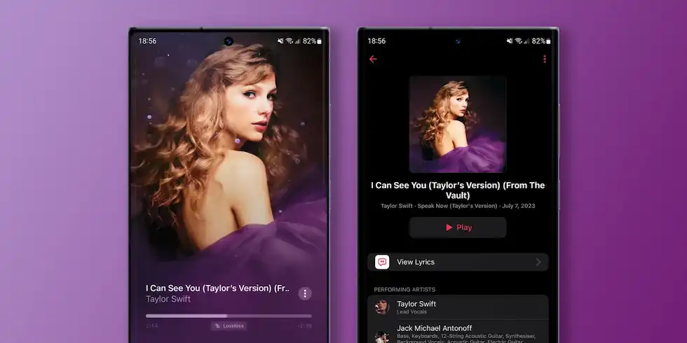Player-ul Apple Music din iOS 17 ajunge pe Android