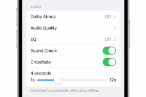 Apple Music va avea crossfade în iOS 17, dar nu prin AirPlay