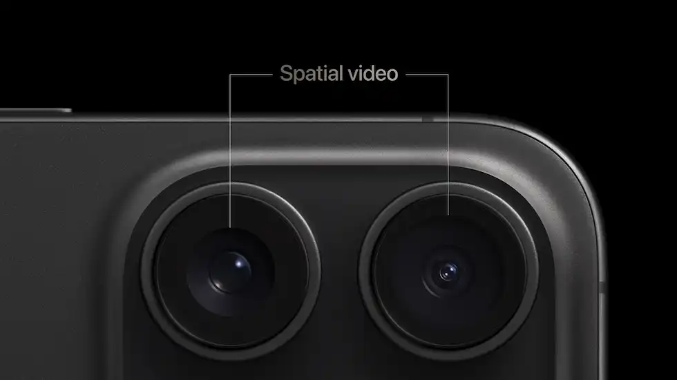 iPhone 15 Pro Camera Spatial Video