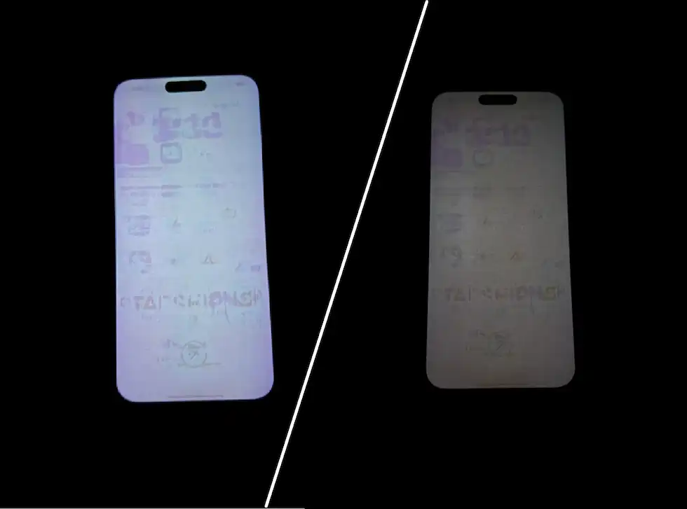 Utilizatorii de iPhone 15 Pro Max au probleme cu ecranele produse de Samsung