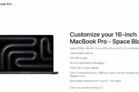 Cat costa cel mai scump MacBook Pro 16 cu M3