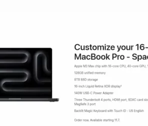 Cat costa cel mai scump MacBook Pro 16 cu M3