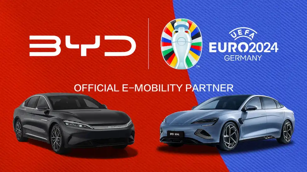 BYD devine partener oficial al UEFA Euro 2024