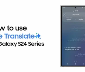 Galaxy S24 Live Translate