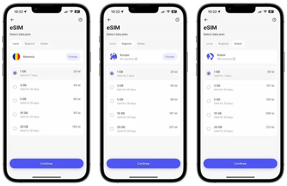 Planuri tarifare Revolut eSIM