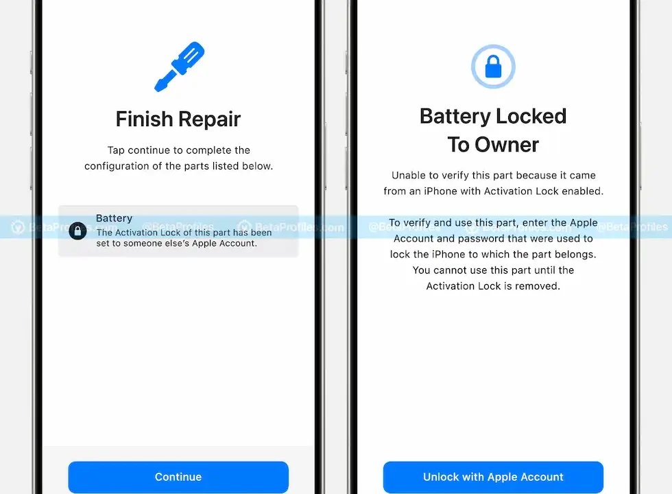 Telefoanele iPhone furate nu mai pot fi vândute pe componente. Bateria, ecranul sau camera vor fi blocate cu Apple ID