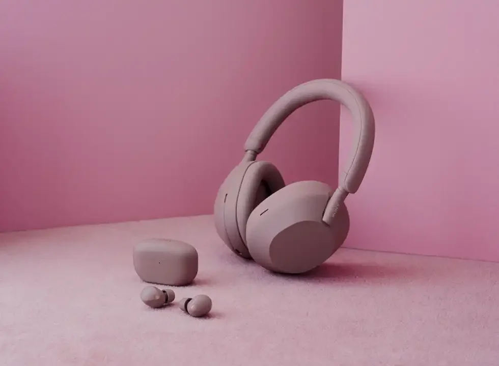 Smoky Pink, o nouă culoare pentru căștile Sony WH-1000XM5