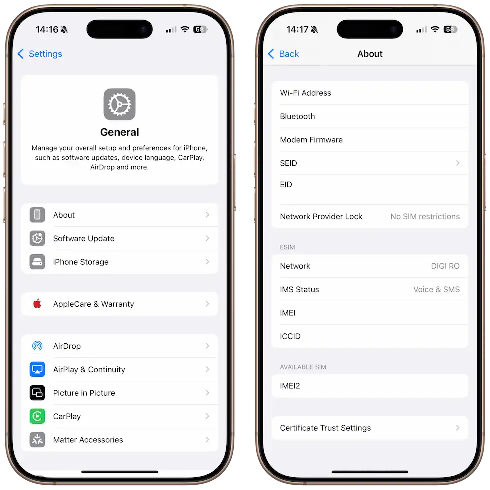 Cum verifici operatorul tău dacă are opțiunea RCS activată