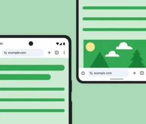 Bara de adrese din Chrome pe Android se mută jos