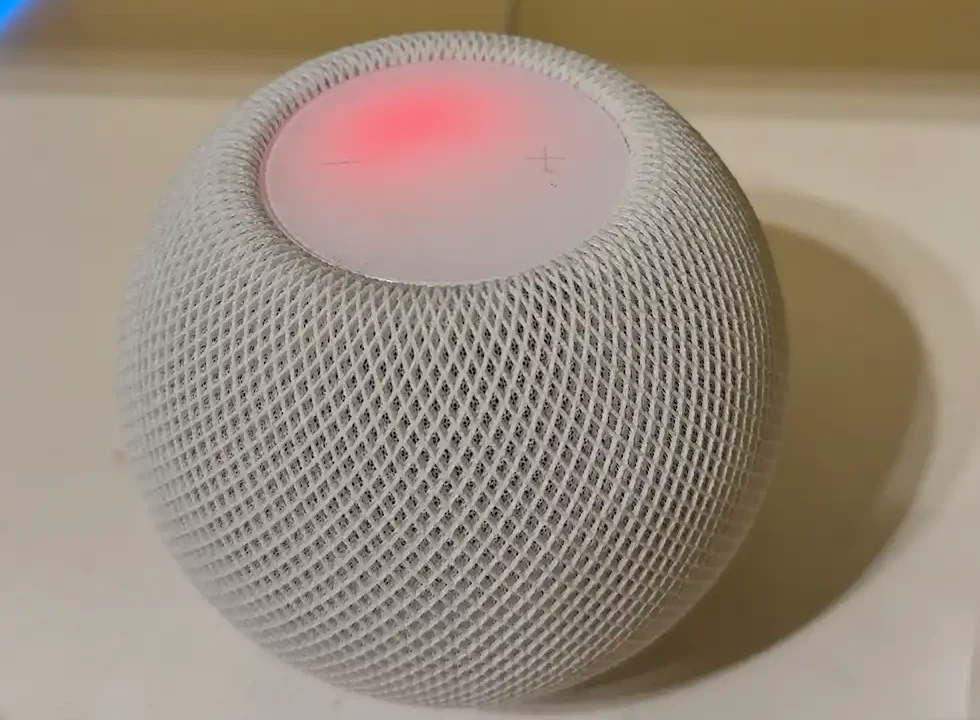 HomePod Cerc Rosu
