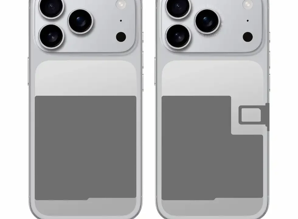 iPhone 17 Pro Max baterie cu eSIM - SIM fizic