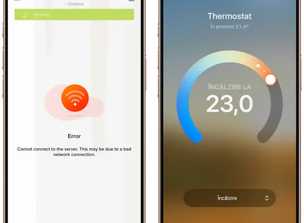 Ce faci dacă pică internetul și ai termostat smart