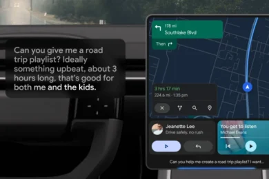 Gemini este integrat în Android Auto