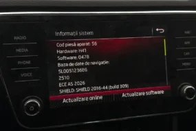 Informatii sistem Skoda Superb Combi 2020 Hărți